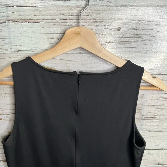 Supertrash black dress size small zip up sheath - Picture 7 of 8